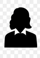 pngtree-black-and-white-short-hair-curly-hair-silhouette-lady-png-image_2265711